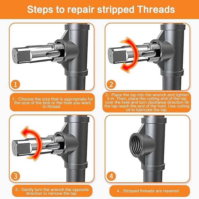 ThreadPro™ NPT Pipe Tap Set
